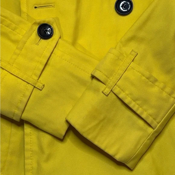 Coach yellow coat XS classic style - Picture 9 of 10